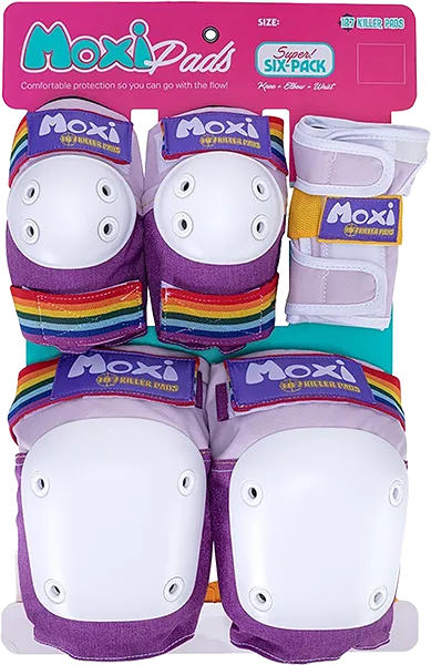 187 6-Pack Pad Set Jr-Moxi Lavender