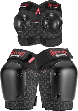 187 Combo Pack Knee/Elbow Pad Set L/XL-Independent