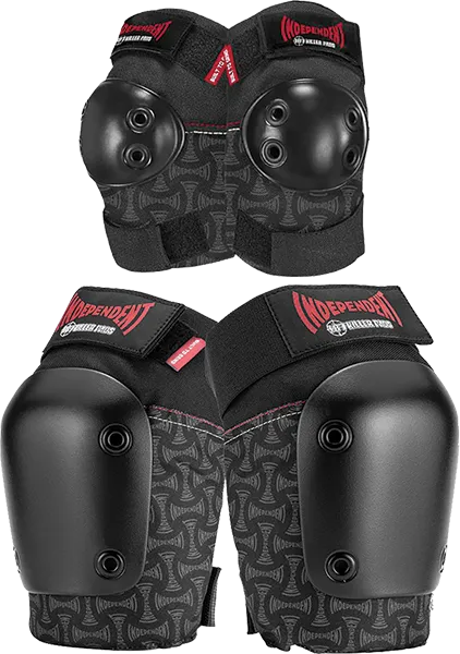 187 Combo Pack Knee/Elbow Pad Set L/XL-Independent