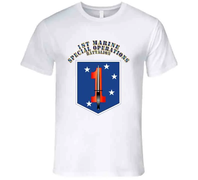 1st Marine Special Operations Battalion T Shirt, Premium and Hoodie