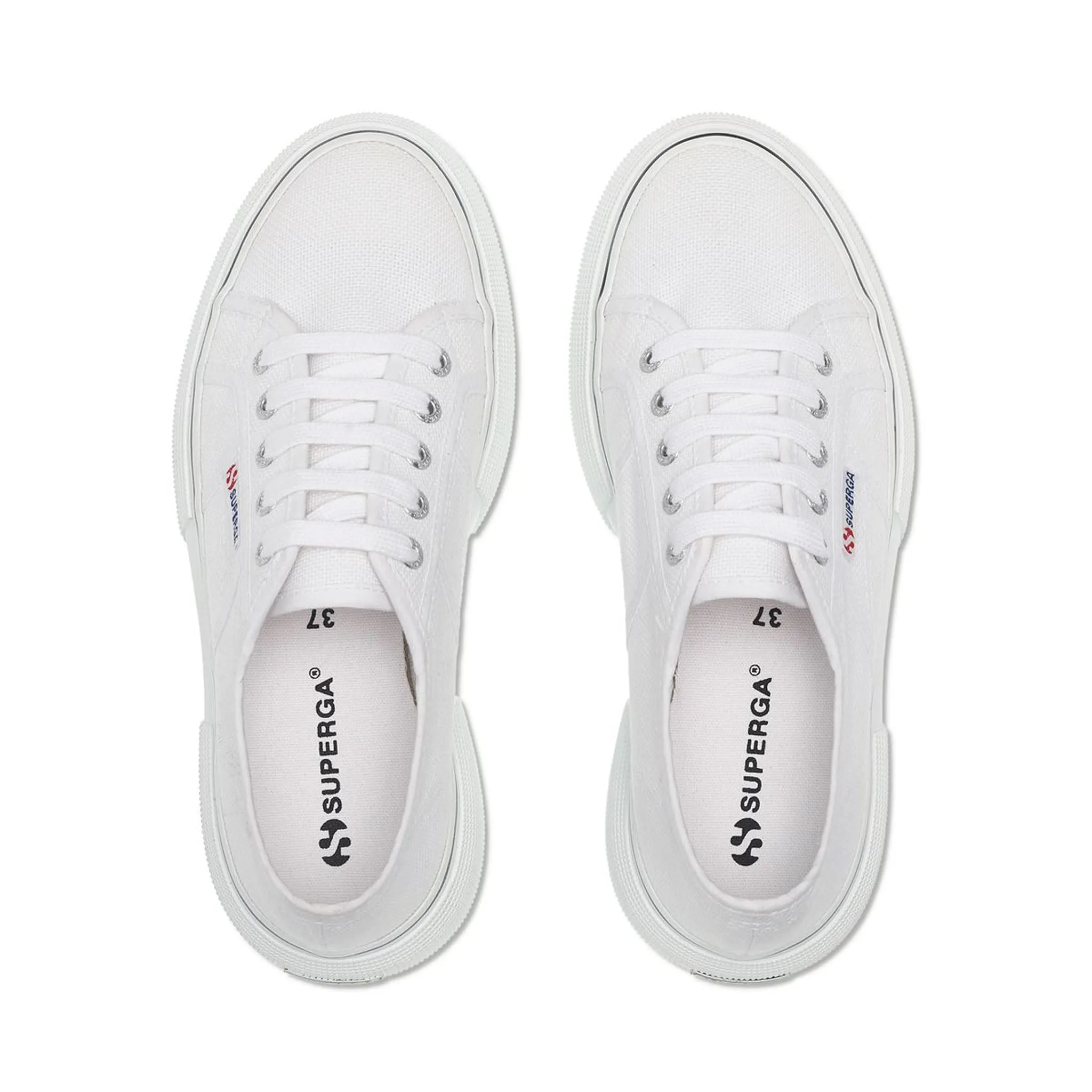 2287 Bubble Line Sneakers - White Black