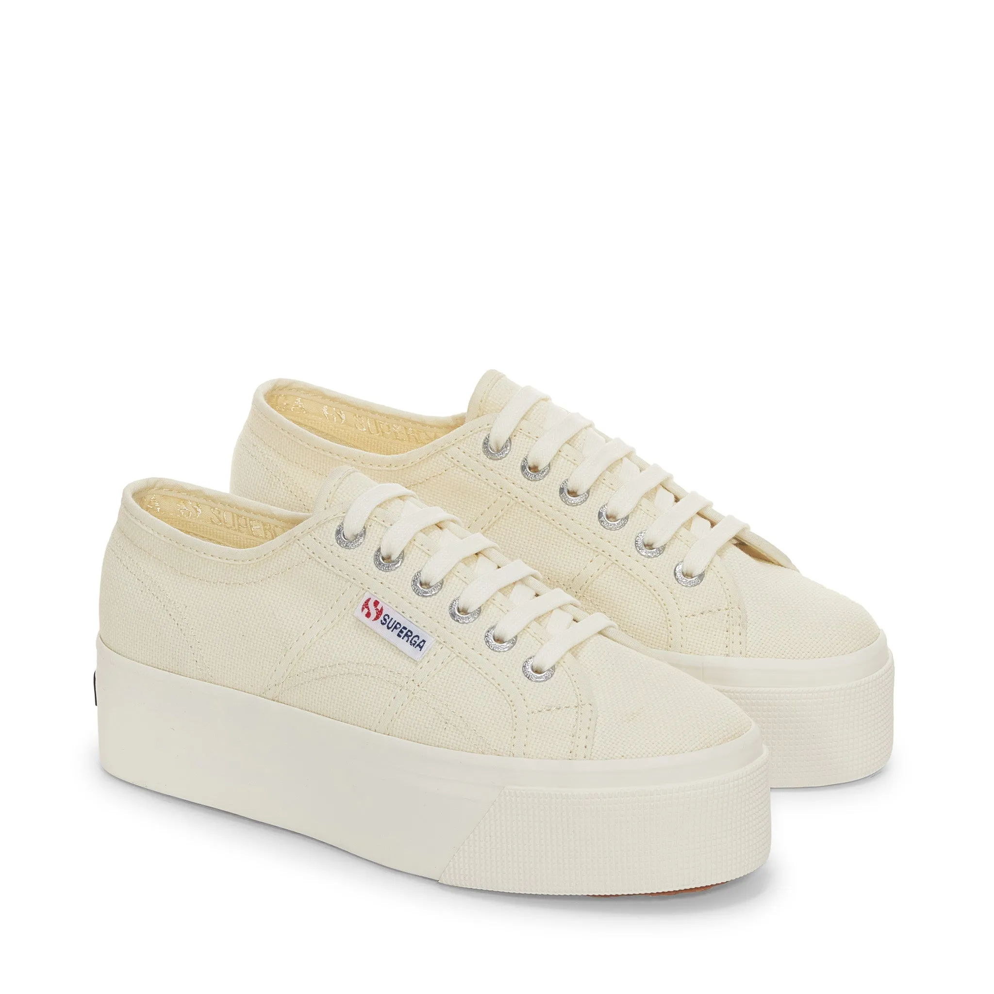 2790 Platform Sneakers - Beige Natural Avorio