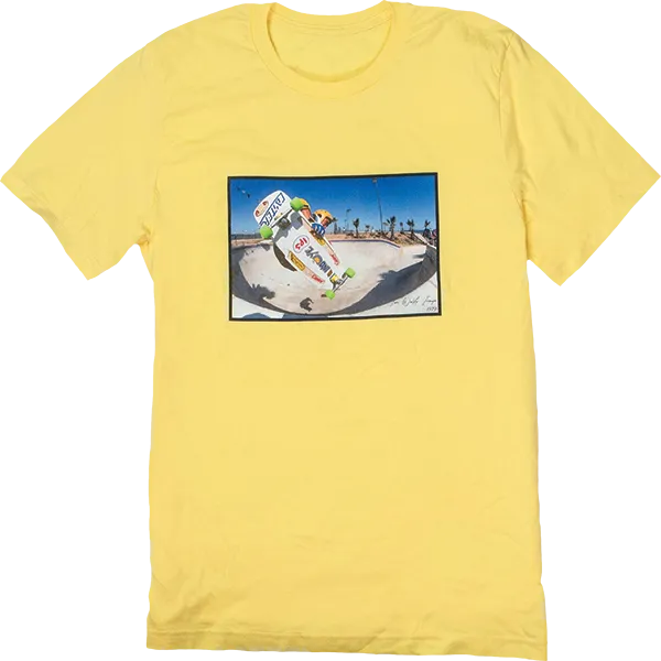 45rpm Tom (Wally) Inouye T-Shirt - Size: X-Large Yellow