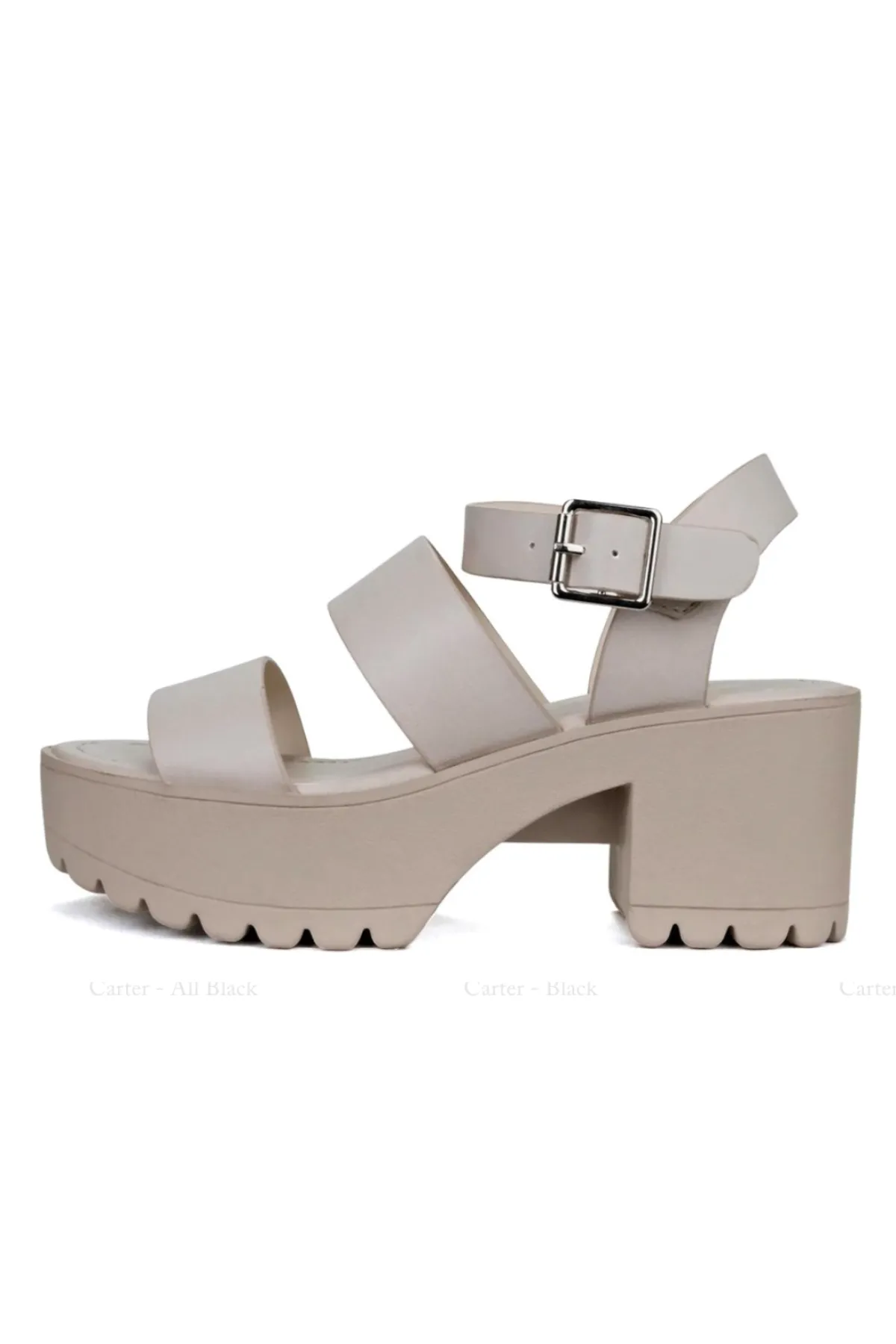 Adalyn Platform Sandal - Nude