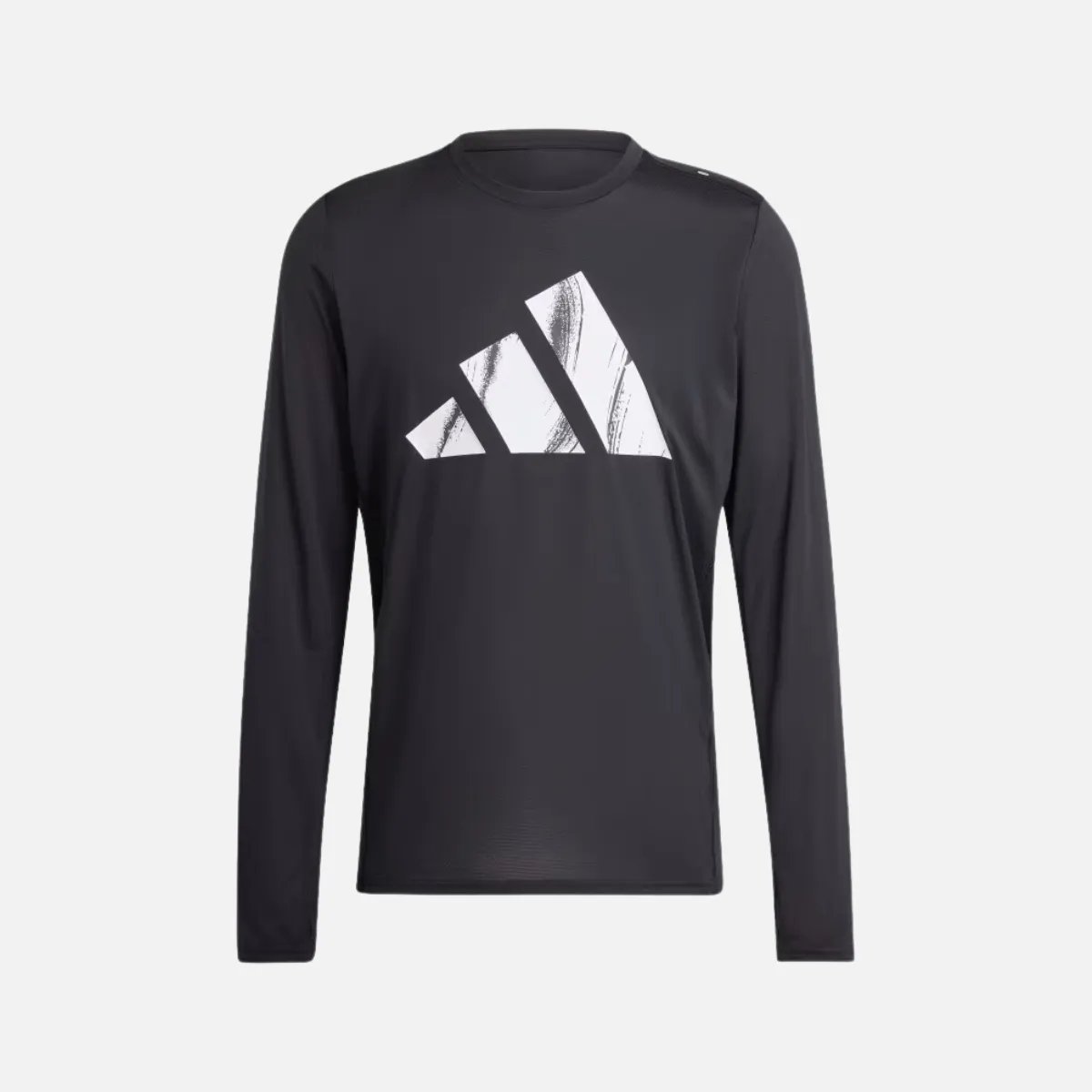 Adidas Brand Love Long Sleeve Men's Running Sweatshirt -Black