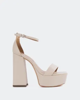 Adriene Beige Leather