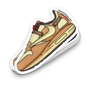 Air Max 1 "Cactus Wheat" Sneaker Sticker