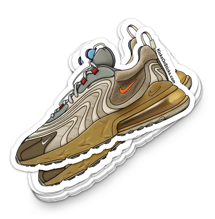 Air Max 270 React "Cactus Jack" Sneaker Sticker