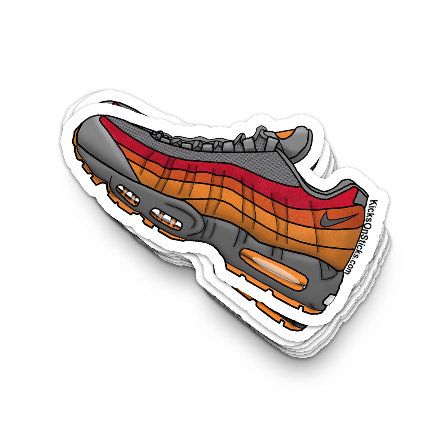 Air Max 95 "Atlanta" Sneaker Sticker