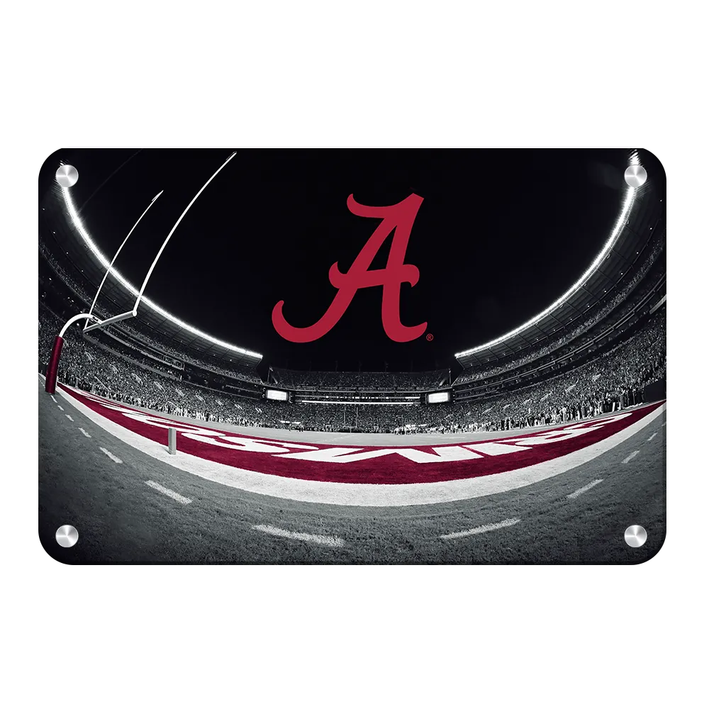 Alabama Crimson Tide - Bryant-Denny End Zone Fisheye