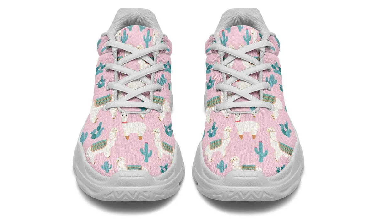 Alpaca Cutie Chunky Sneakers