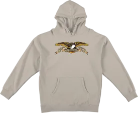 Antihero Eagle Hooded Sweatshirt - MEDIUM Bone/Black