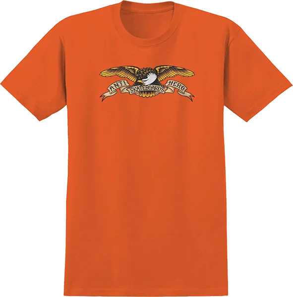 Antihero Eagle Youth T-Shirt - Orange