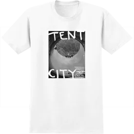 Antihero Tent City T-Shirt - Size: X-LARGE White