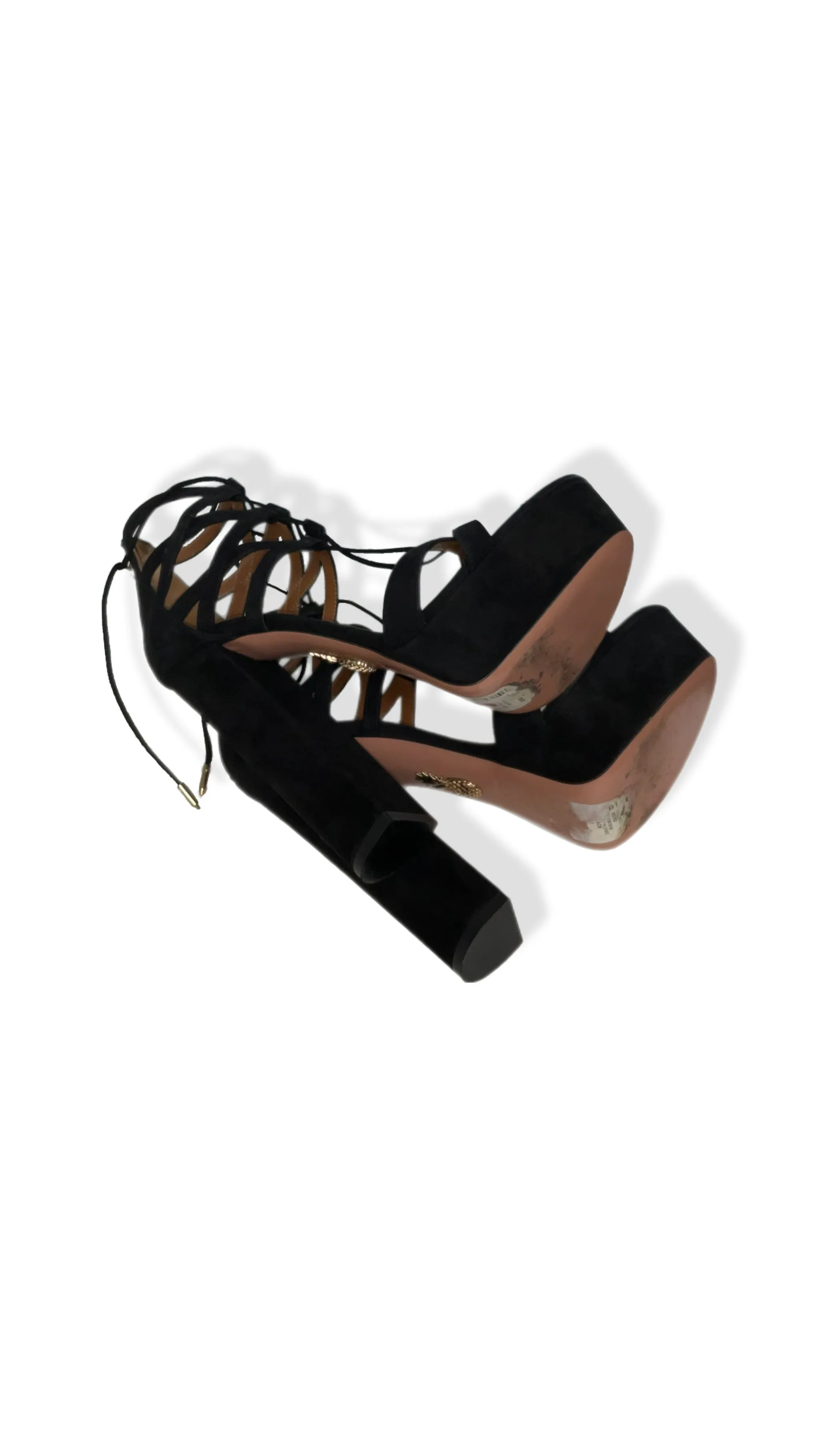 AQUAZZURA “Beverly Hills Plateau” Sandals