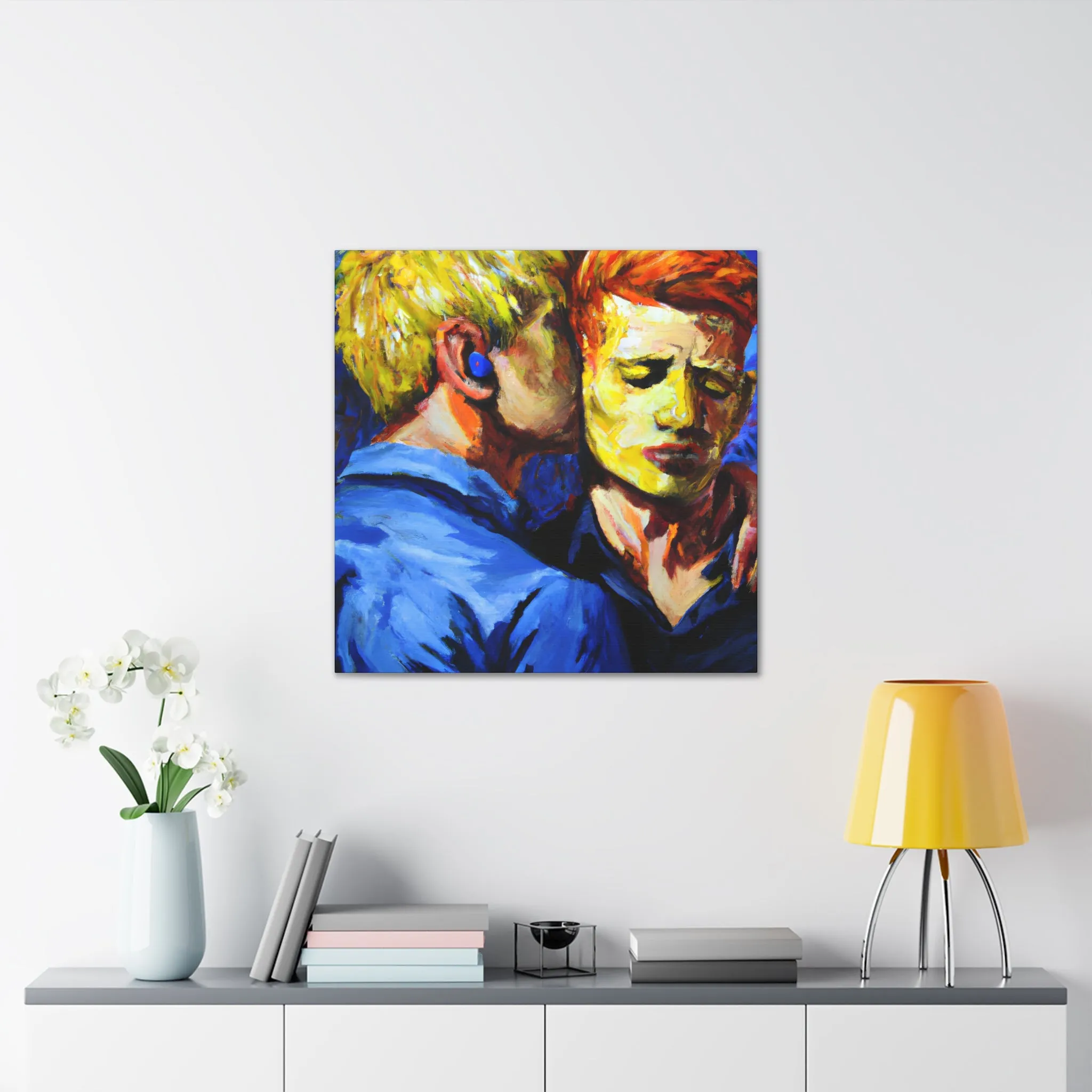 Aquivon - Gay Couple Wall Art