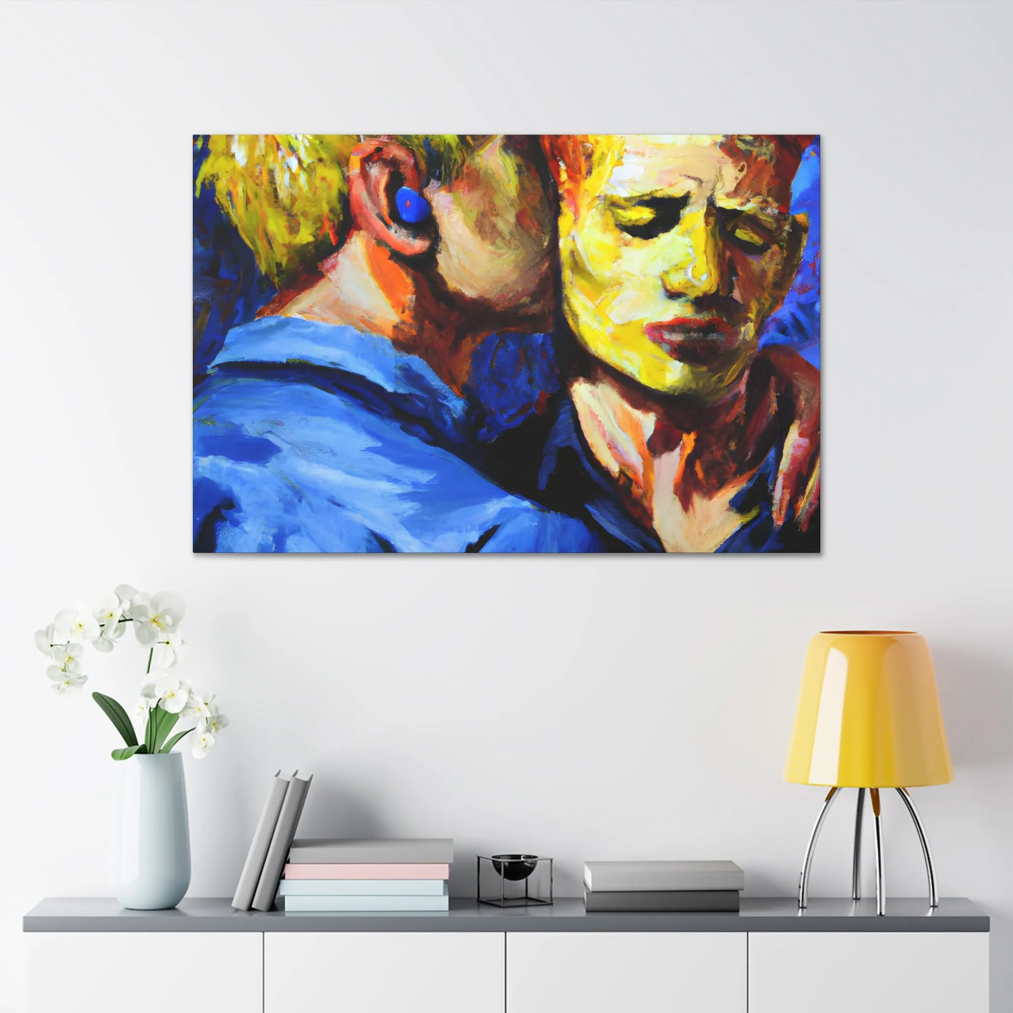 Aquivon - Gay Couple Wall Art