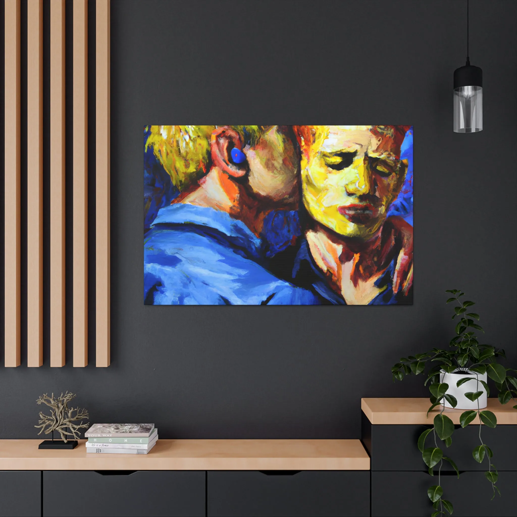 Aquivon - Gay Couple Wall Art