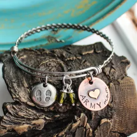 ARMY Mom Bracelet Soldier