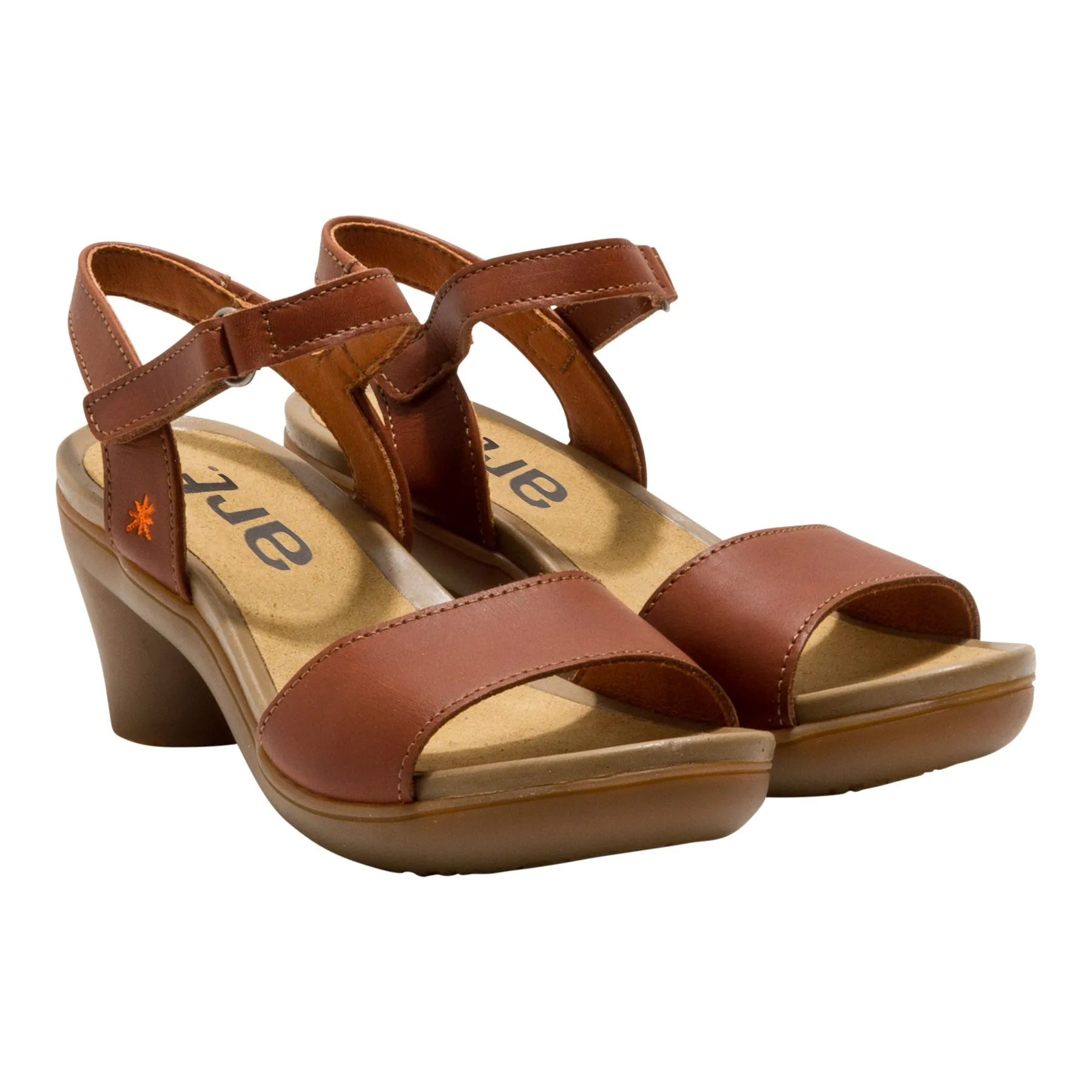 ART 1475 Alfama Grass Waxed Women's Heel Sandals