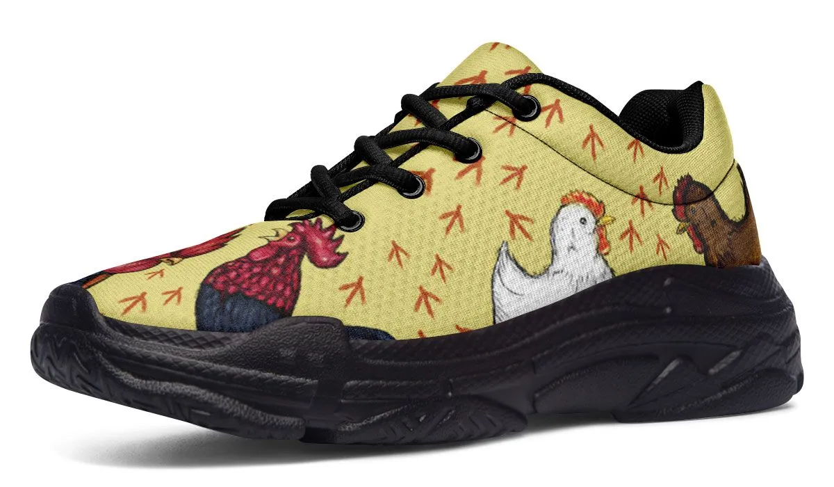 Art Chicken Chunky Sneakers