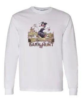 Australian Shepherd  Black Tri - Barnhunt - Long Sleeve T-Shirt