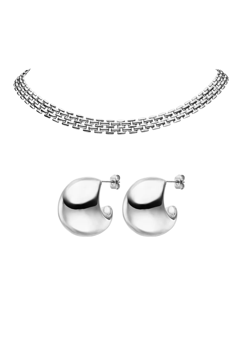 Avenue Chunky Set Silver