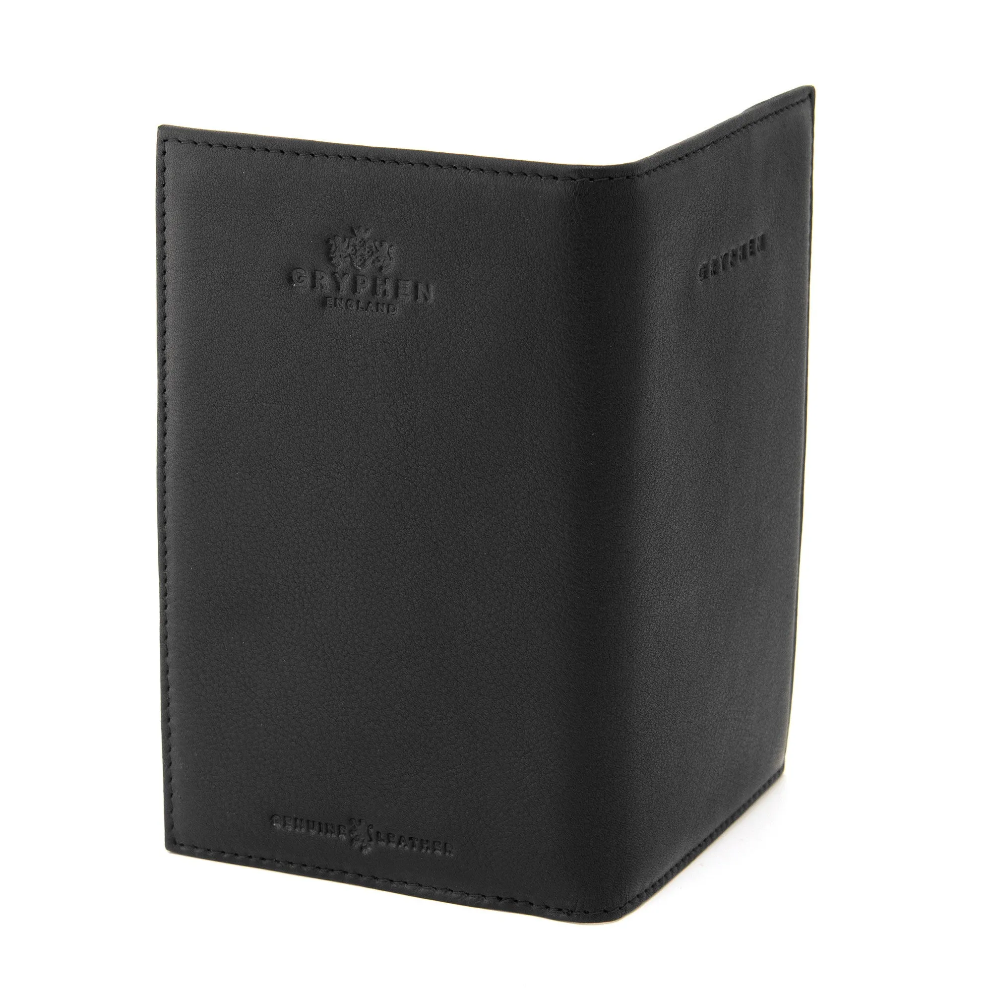 Black Leather Golf Scorecard Holder By Gryphen