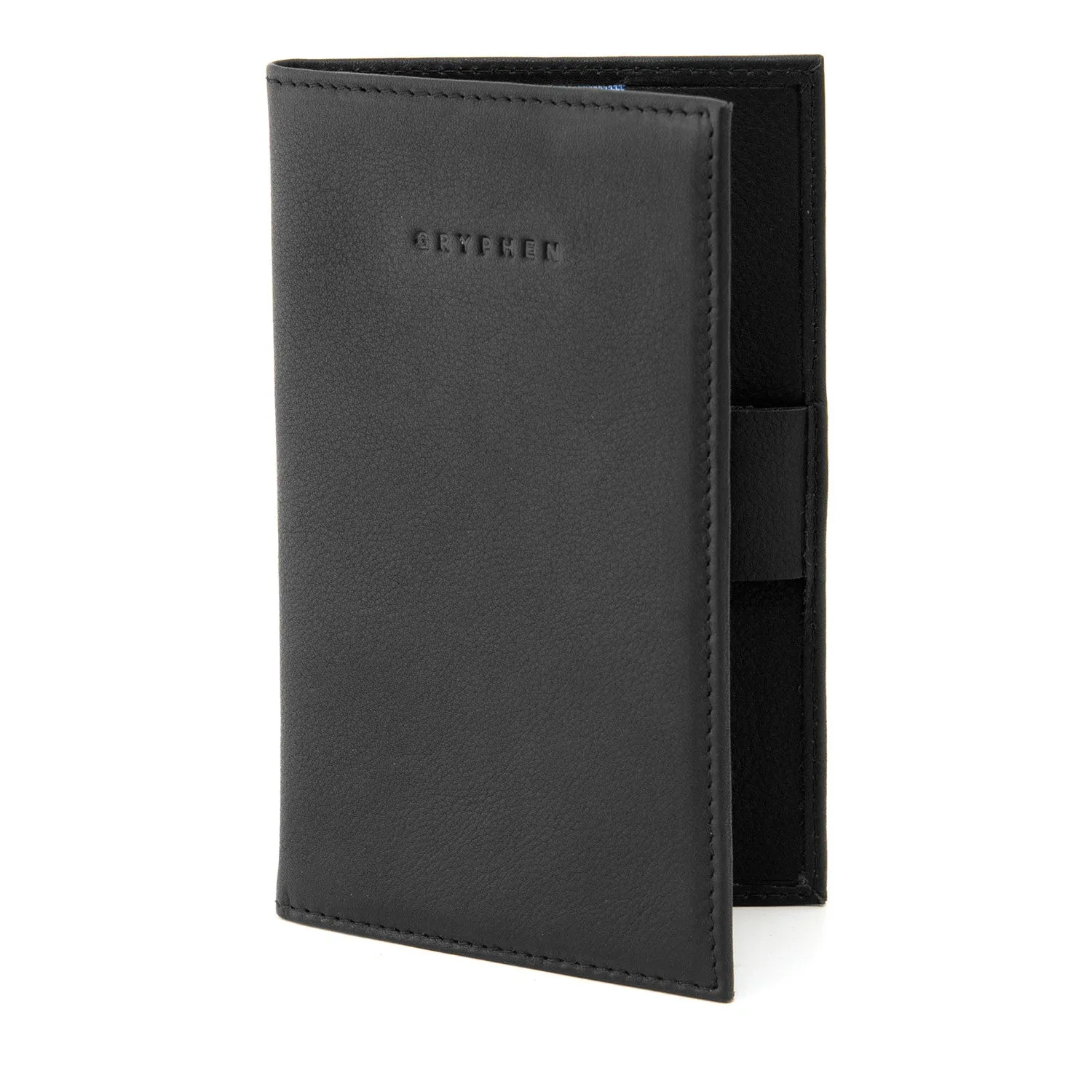 Black Leather Golf Scorecard Holder By Gryphen