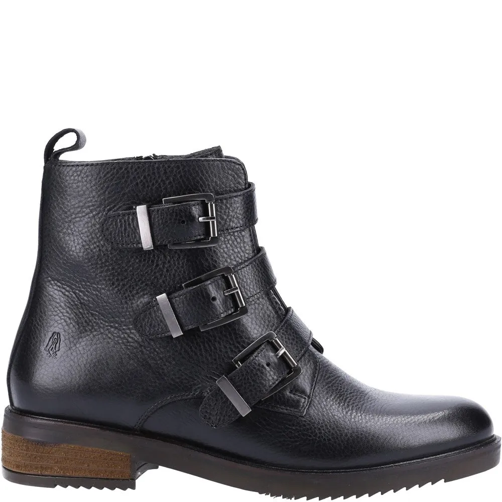 Black Pria Ankle Boots