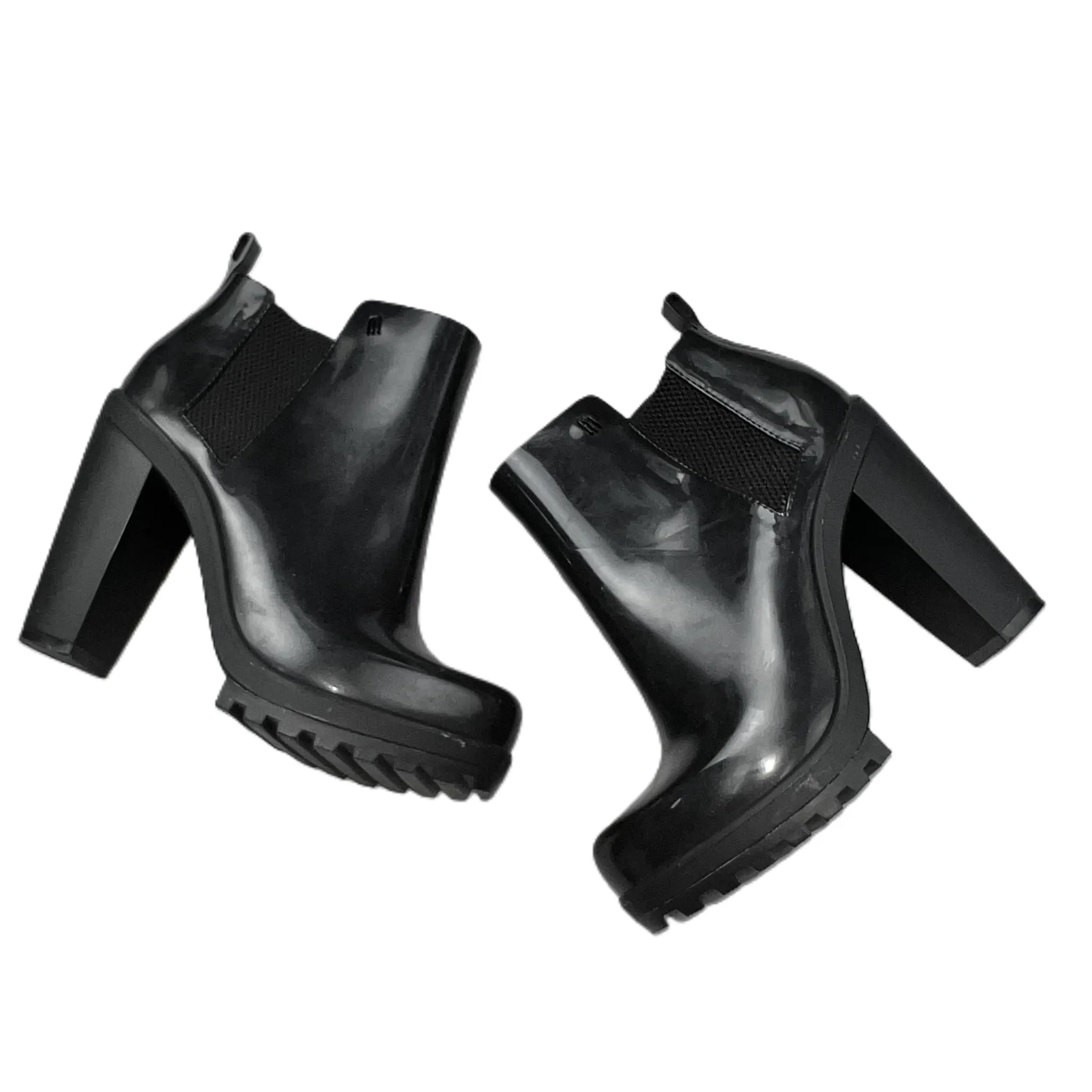 Boots Ankle Heels By Melissa In Black, Size: 7