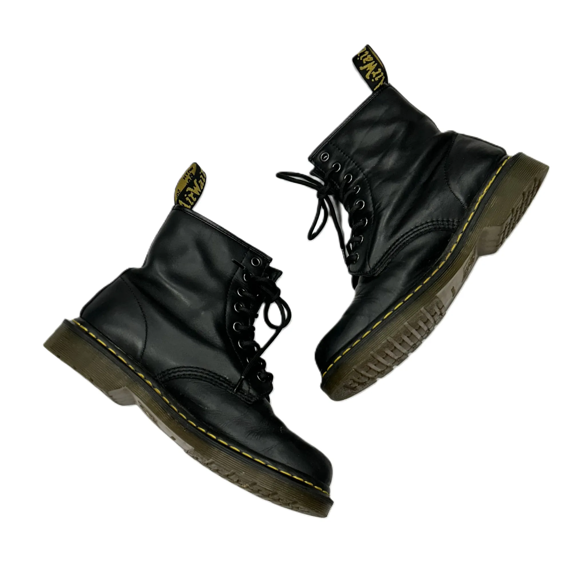 Boots Combat By Dr Martens In Black, Size: 9