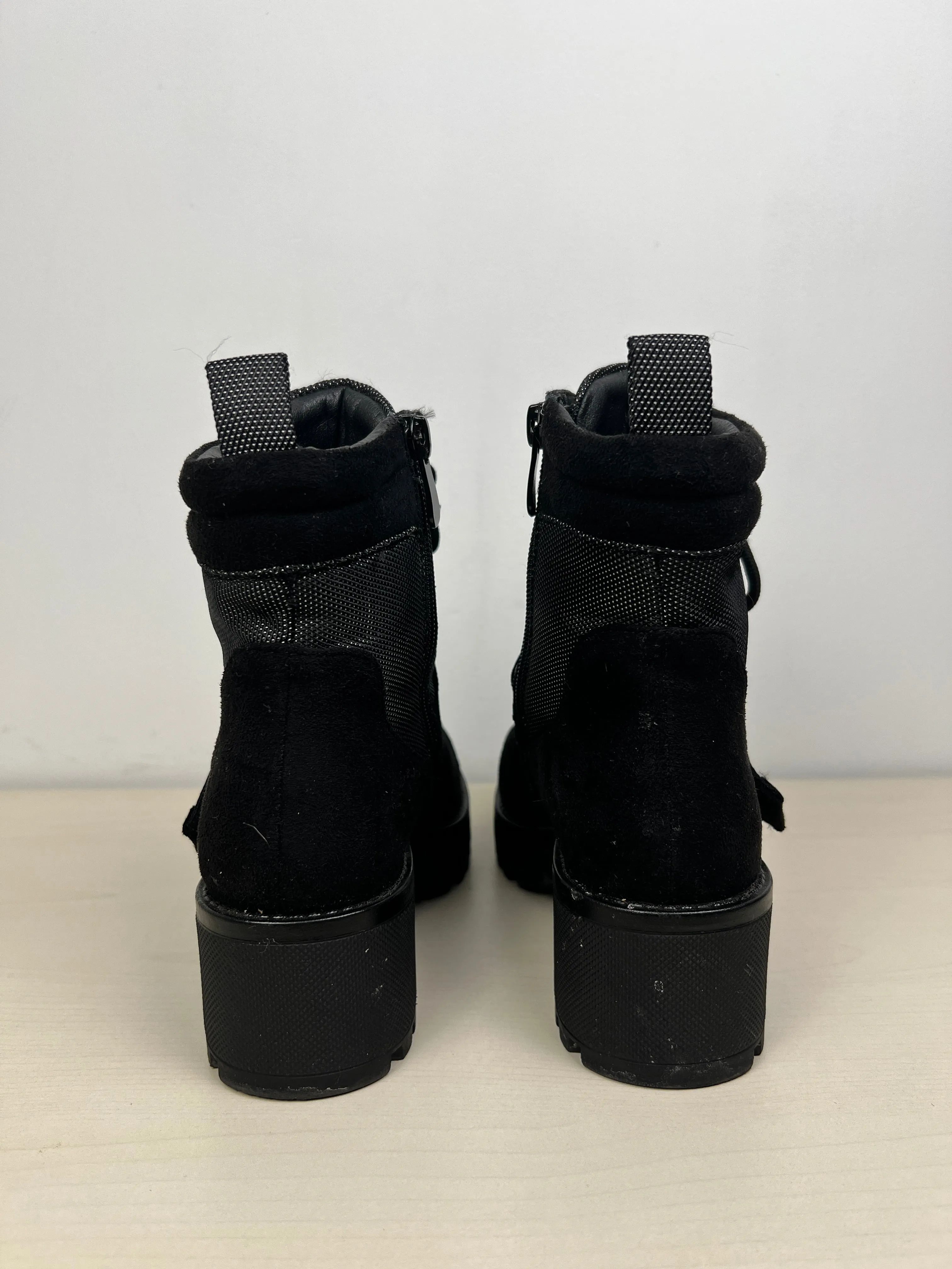 Boots Combat By DREAM PARIS In Black, Size: 5