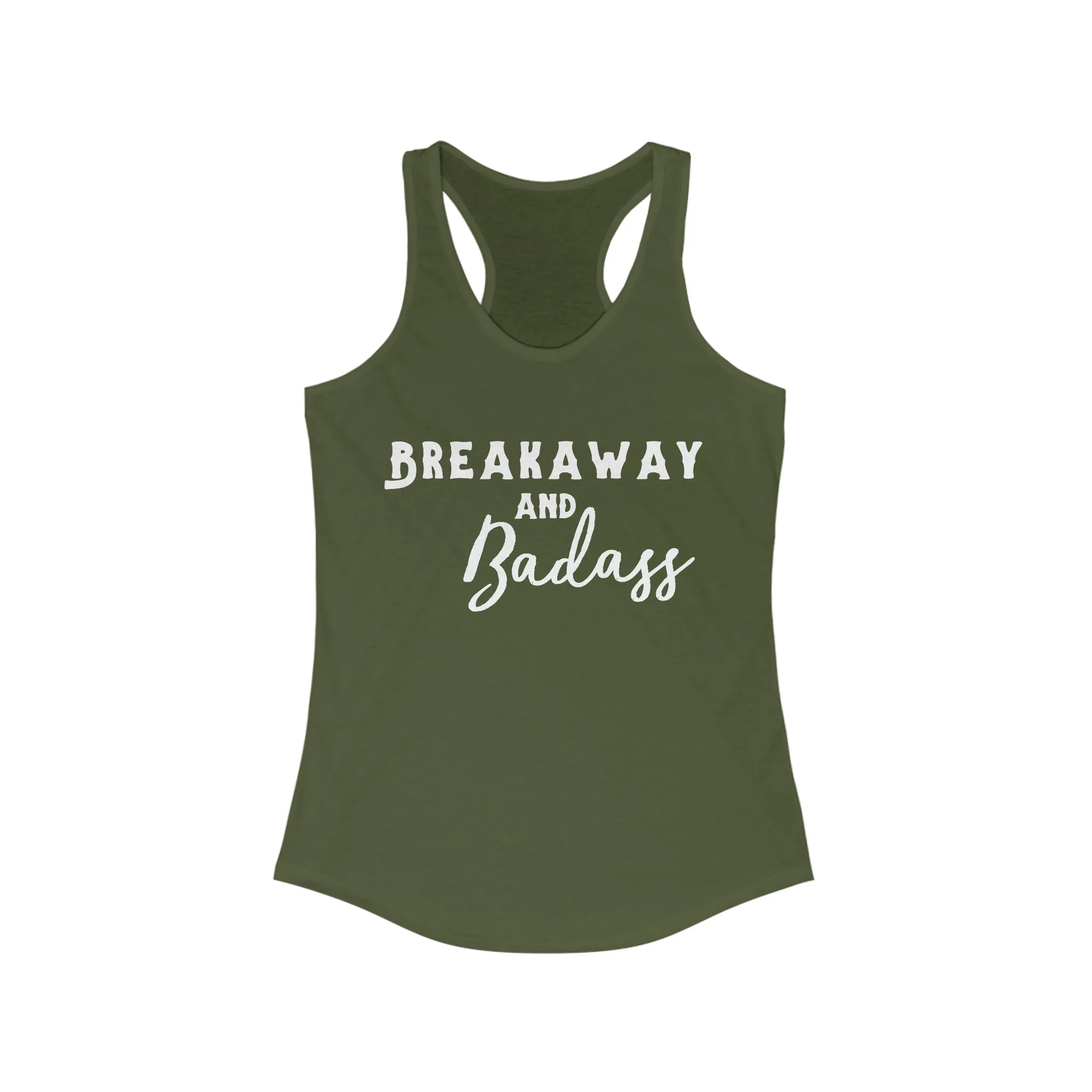 Breakaway & Badass Racerback Tank