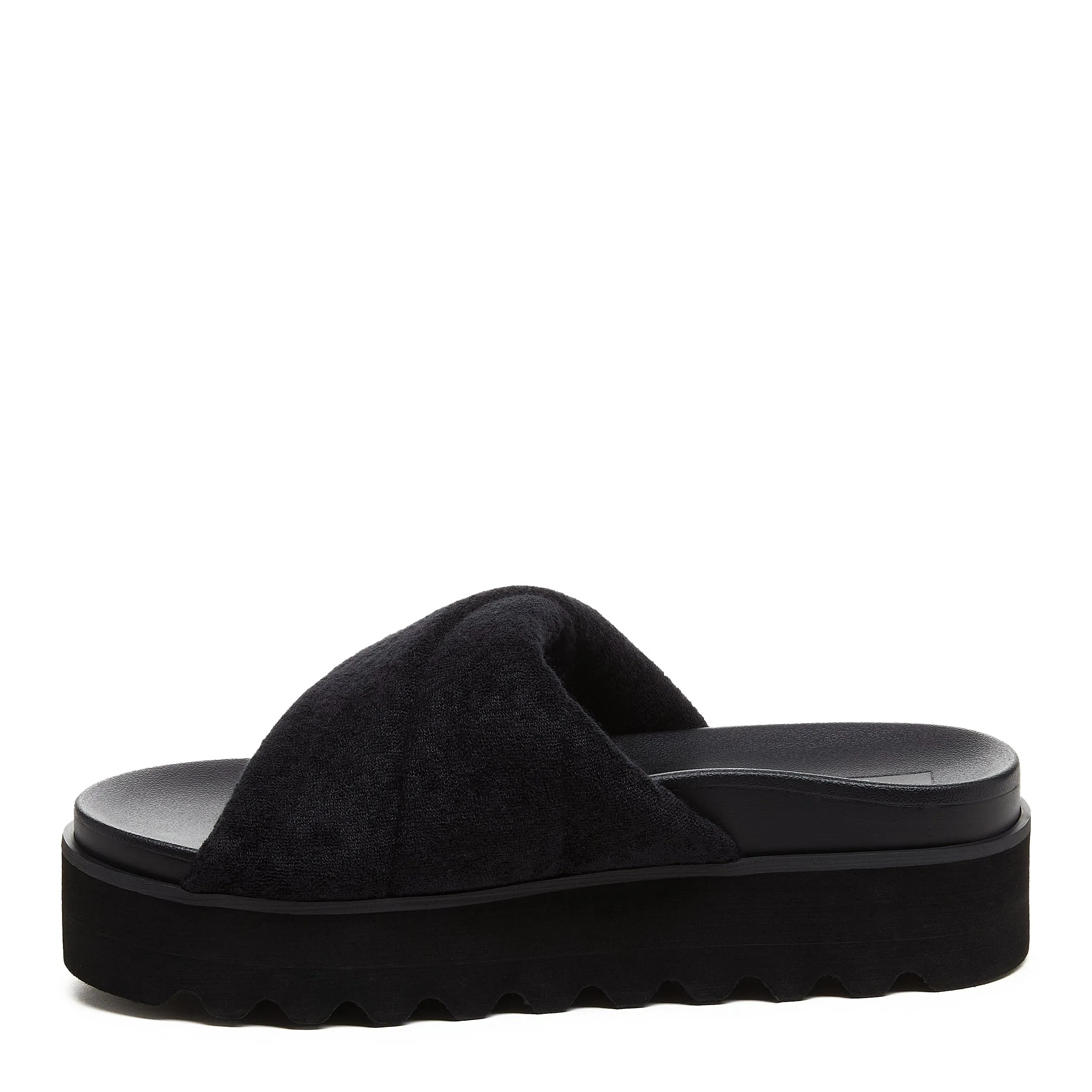 Breeze Black Slide Sandal