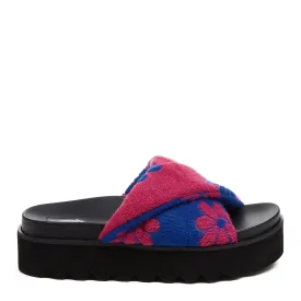 Breeze Hot Pink Slide Sandal