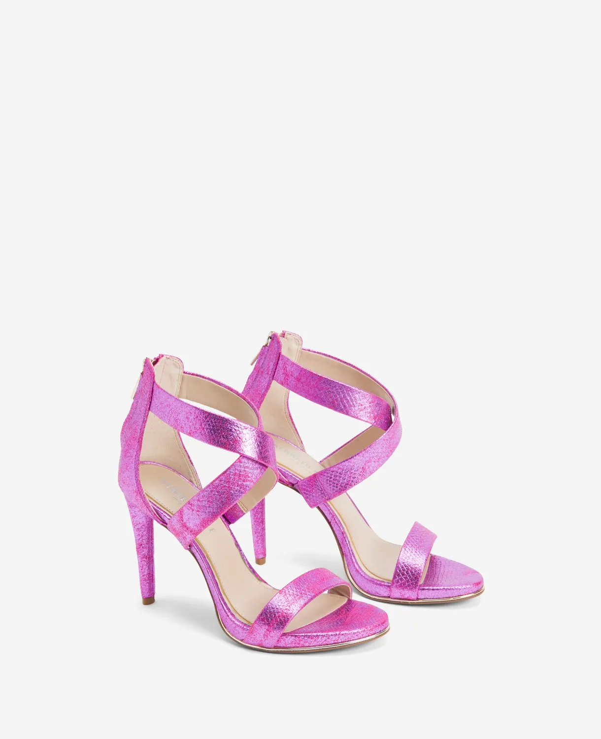 Brooke Cross Strap Heeled Sandal