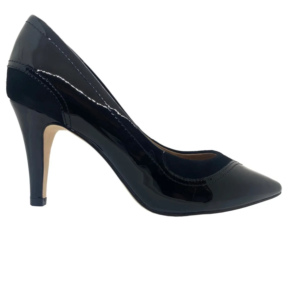 Caprice Ladies Slim Heel Court Shoe