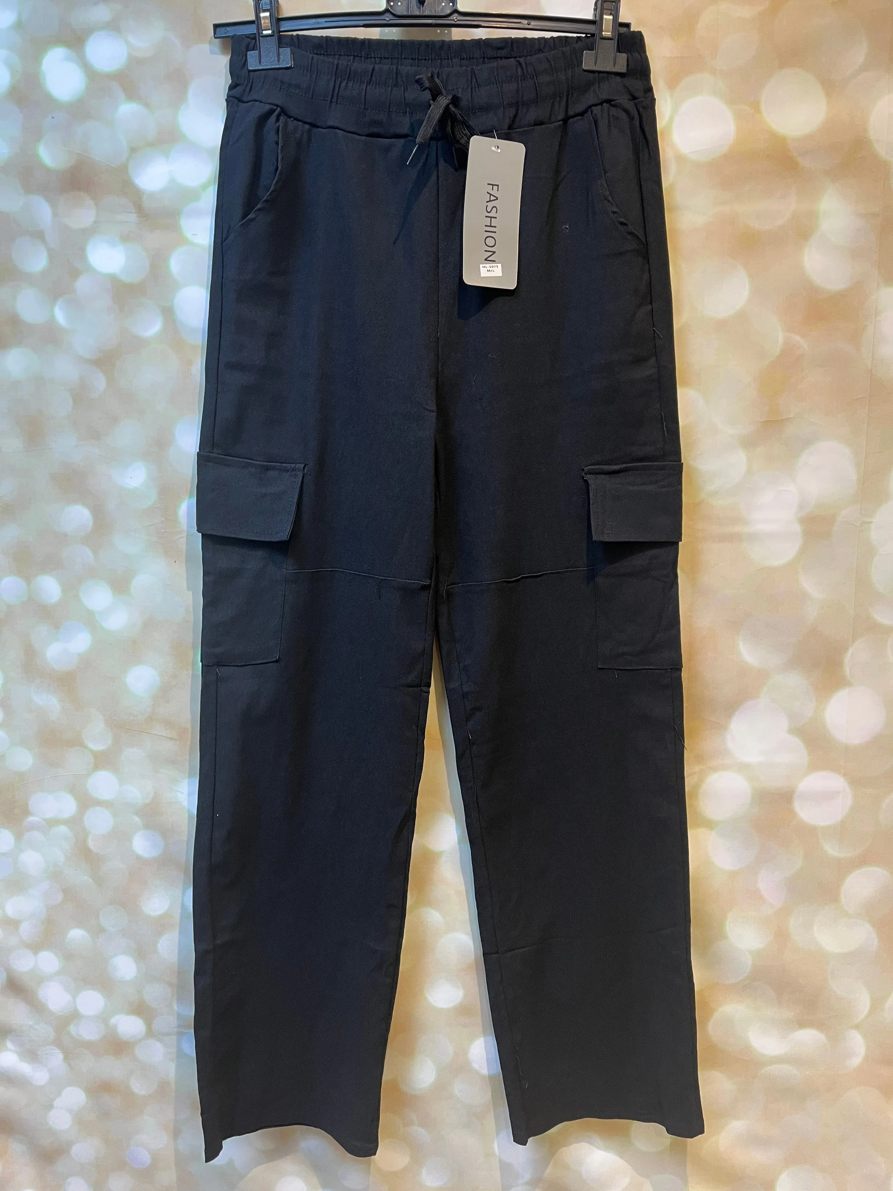 Cargo Straight Leg Trousers