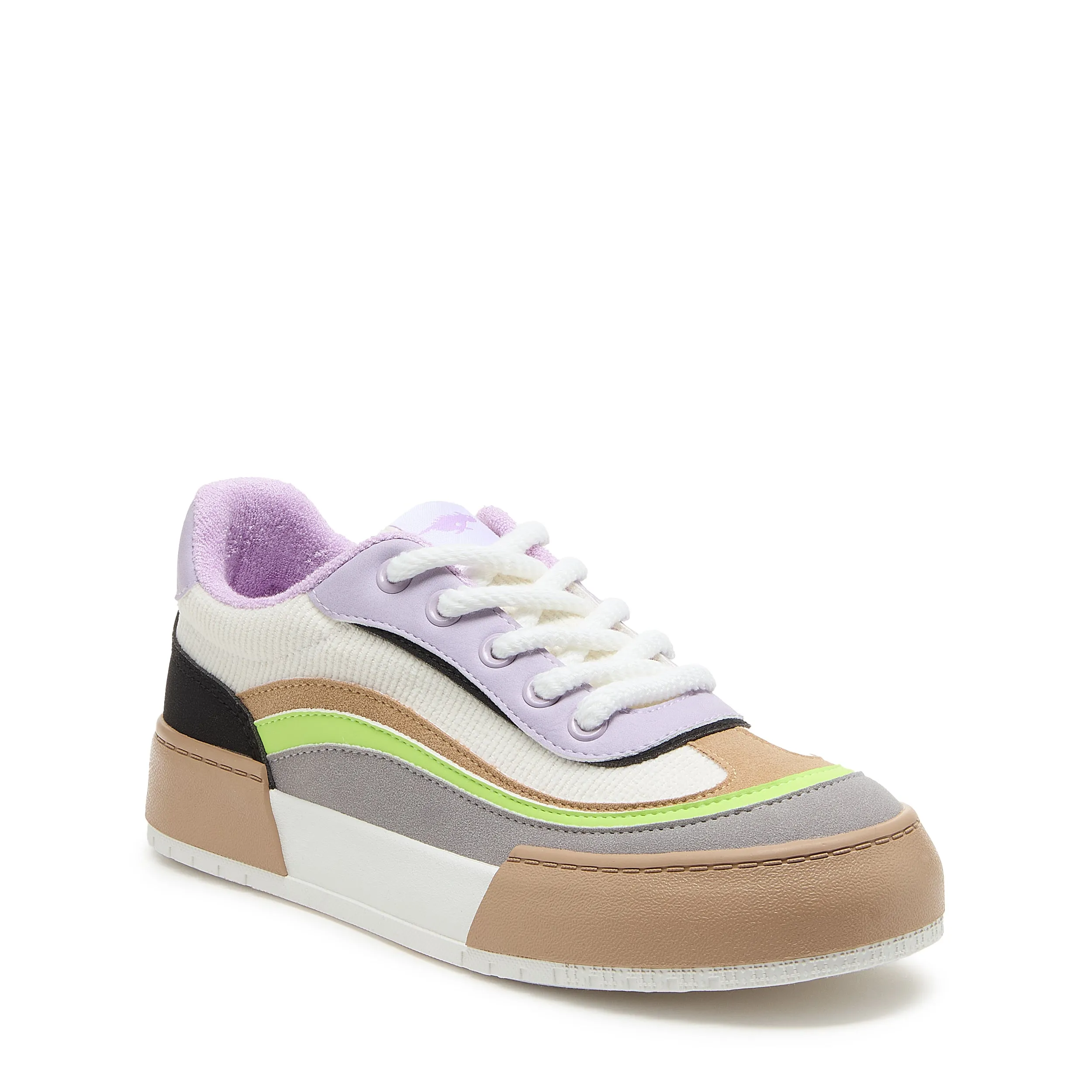 Carson Lavender Color Block Sneaker