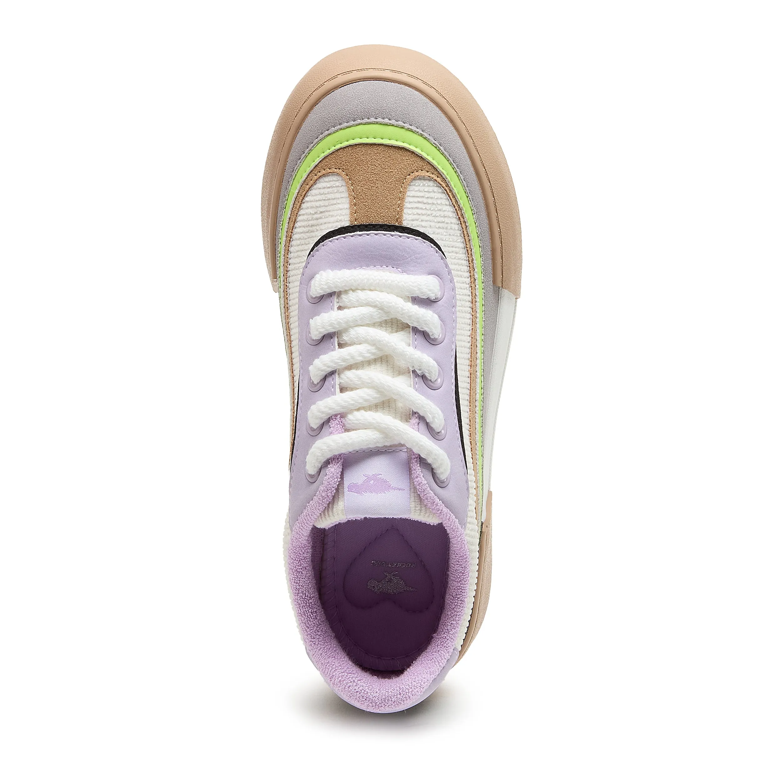 Carson Lavender Color Block Sneaker