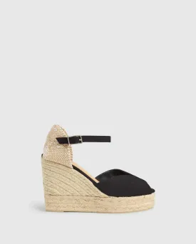 CASTANER ESPADRILLE BIANCA/8ED NEGRO