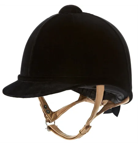 Charles Owen Fian Velvet Helmet