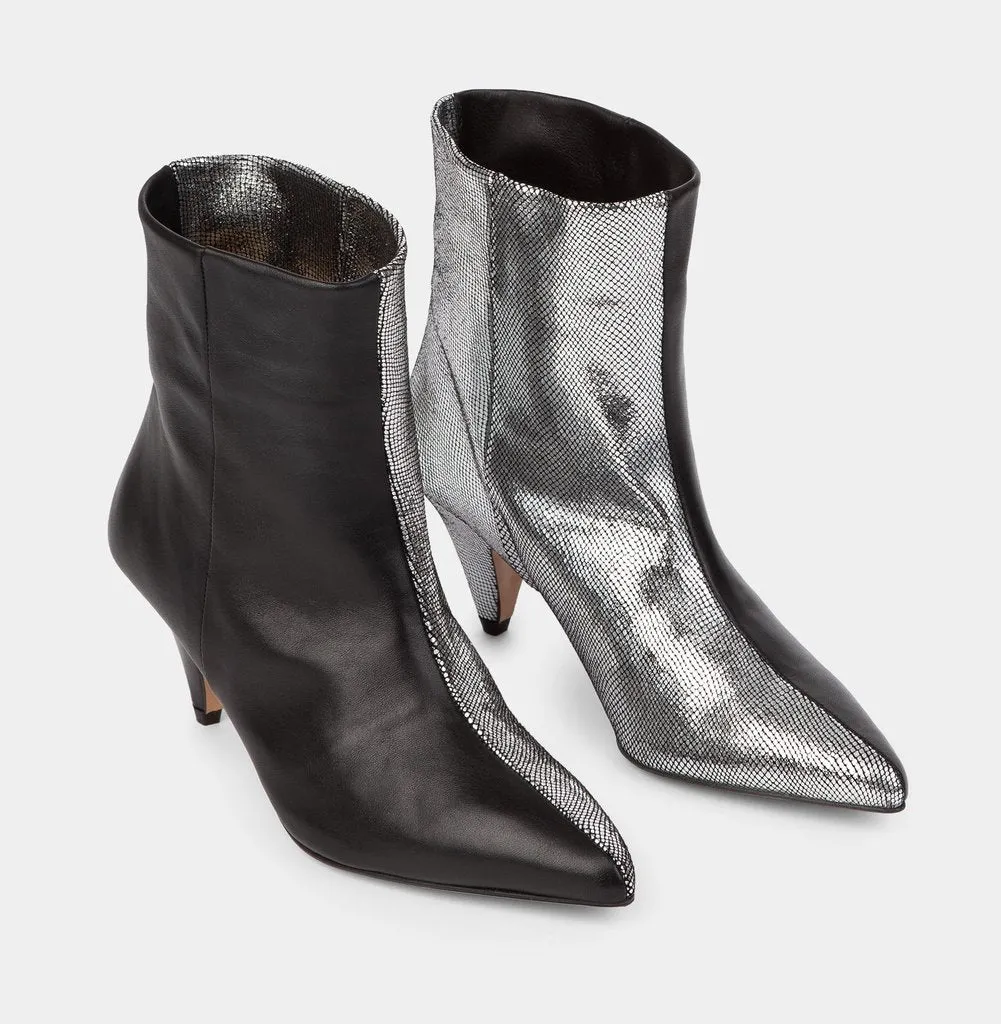 Chloe Black Silver Boots