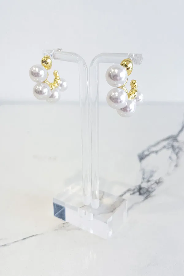 Chunky Pearl Earrings