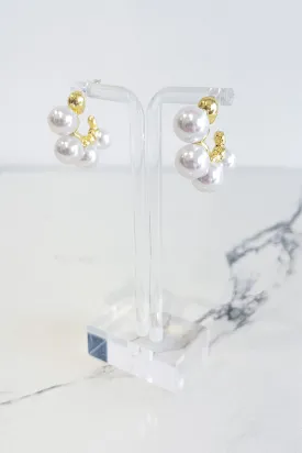 Chunky Pearl Earrings