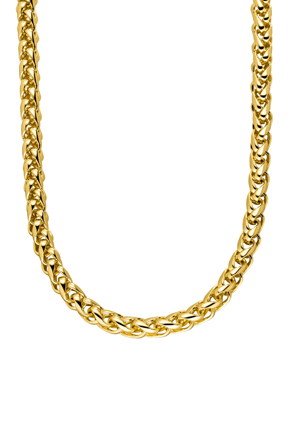 Chunky Statement Necklace 14K Gold Plated