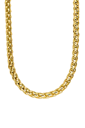 Chunky Statement Necklace 14K Gold Plated