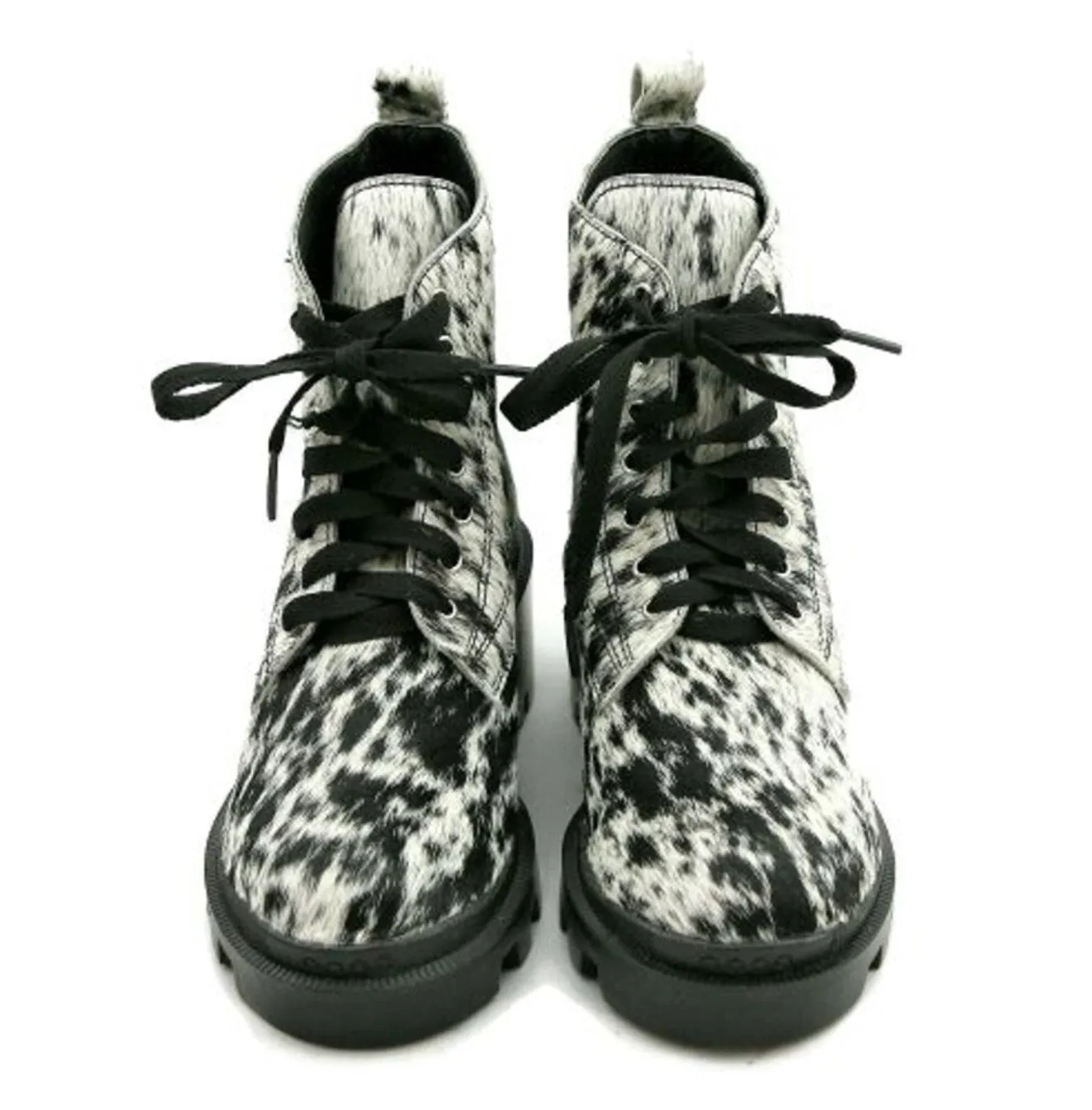 Cowhide Combat Boots