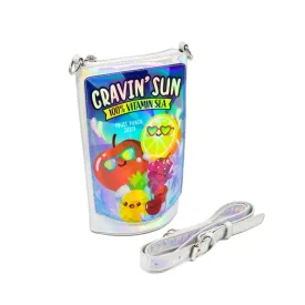 Cravin' Sun Fruit Juice Pouch Bag Crossbody